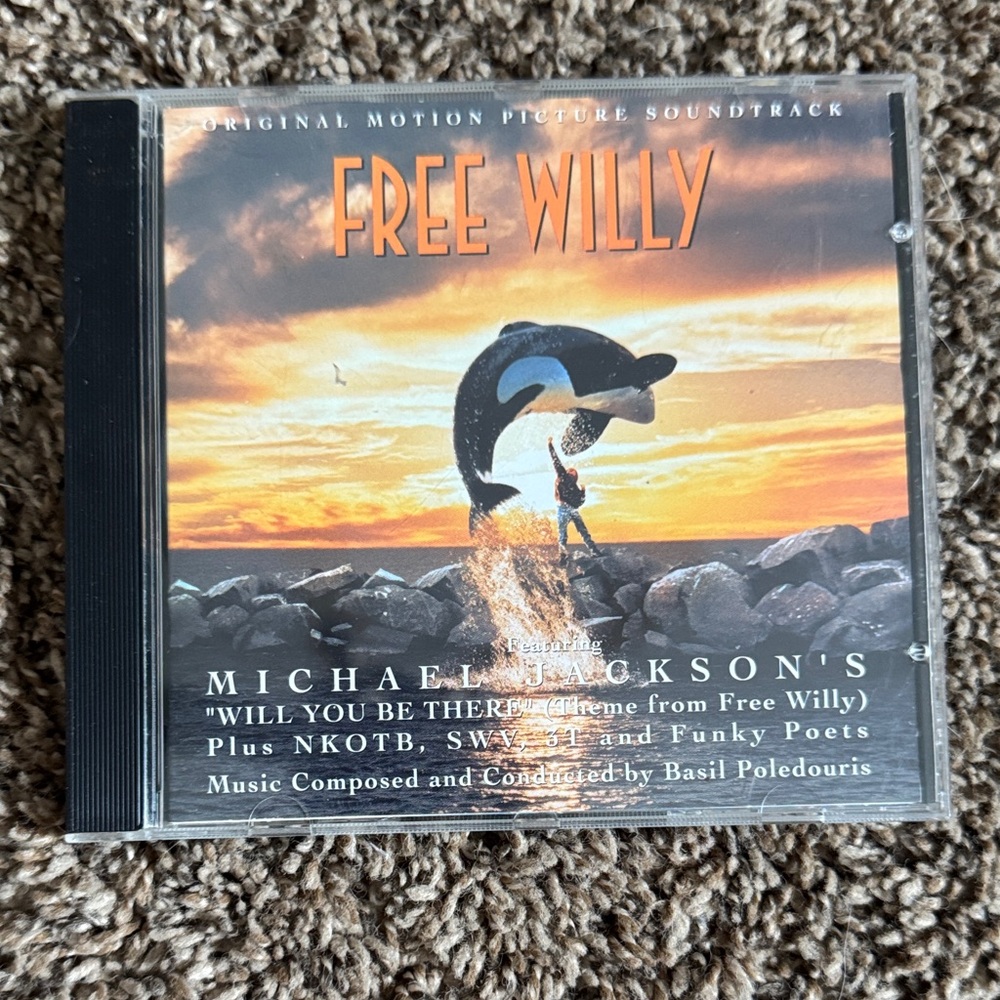Free Willy Soundtrack 1993 DVD